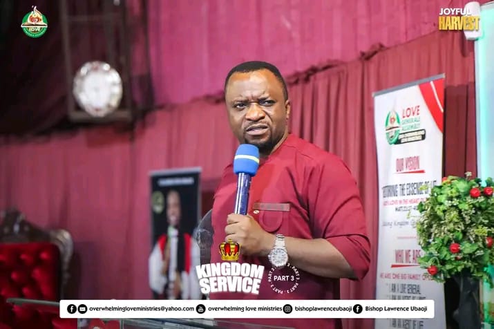 RT REV'D LAWRENCE UBAOJI and wife